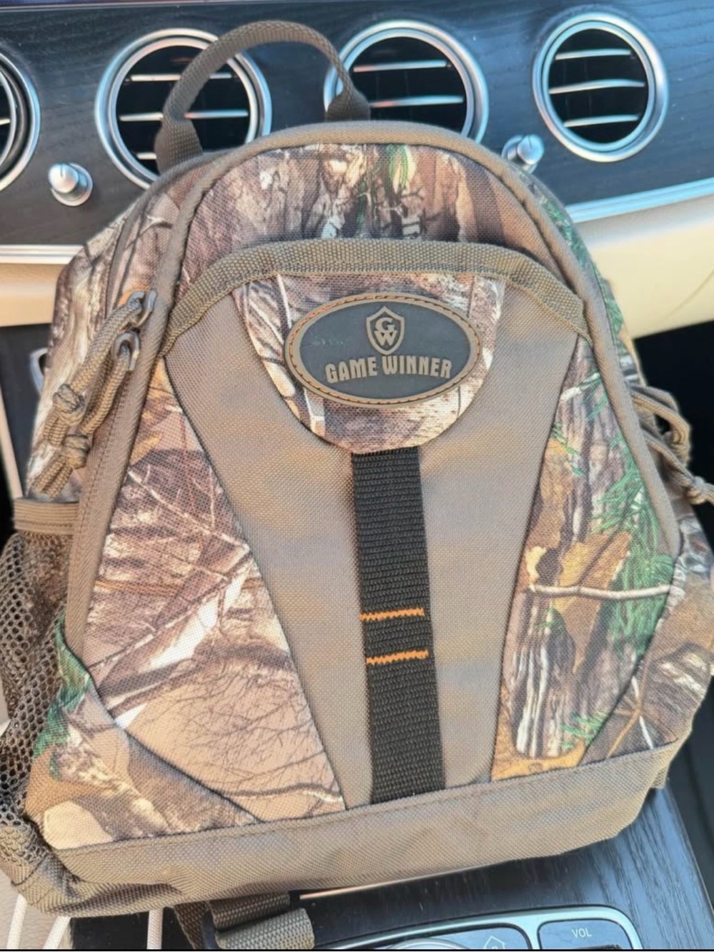 Men's Camo GAME WINNER small Backpack - Brown/Green